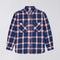 EDWIN Work Shirt in Navy/Red
