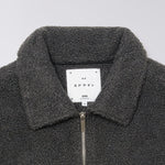 EDWIN Snug II Long Sleeve Overshirt in Dark Grey
