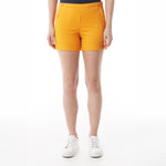 MOUSQUETON Isy Cotton Sailor Shorts in Orange