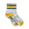 IVY ELLIS Ladies Starr Vintage Sport Cotton Socks in Cream/Yellow