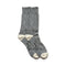 IVY ELLIS Mens Tideline Yosemite Socks in Black Marl