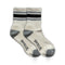 IVY ELLIS Ladies Stabler Vintage Sports Socks in Cream/Grey/Black
