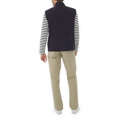 MOUSQUETON Jileten Multi Pocket Gilet in Navy