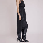 BERENICE Jude Lace Hem Skirt in Black