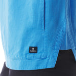 MOUSQUETON Lazenn Plain Sailor Collar Blouse in Sky Blue