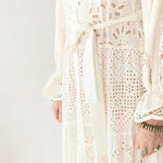 MAISON HOTEL Lilbet Dress in Shell