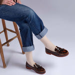GRENSON Mari Moccasins in Tan