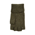 DENTS Lymington Fingerless Gloves in Olive