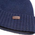 BARBOUR Carlton Beanie Hat in Navy