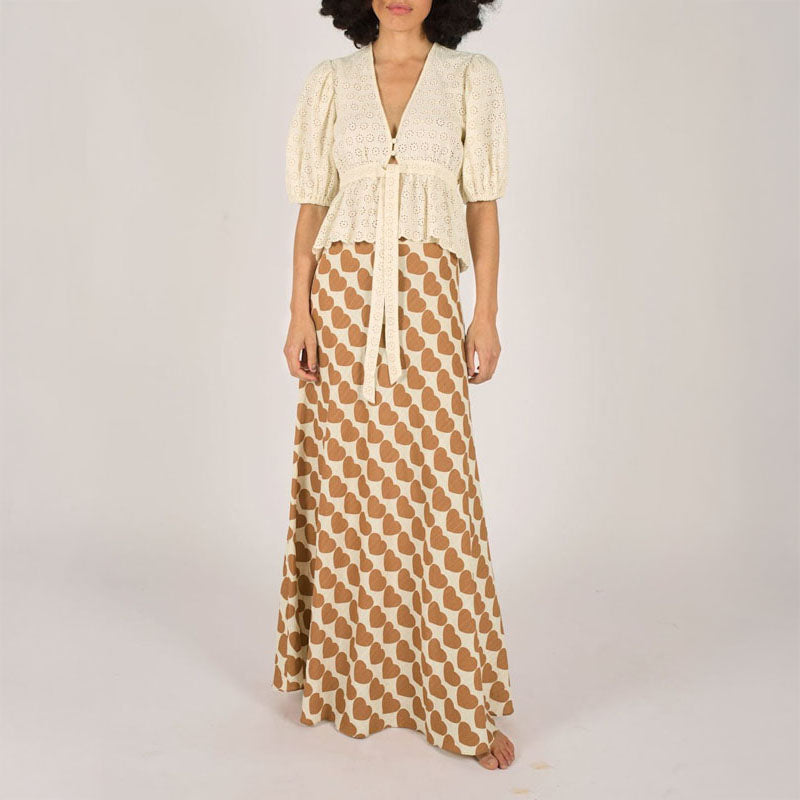TRAFFIC PEOPLE Margot Top in Cream