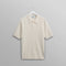 WAX LONDON Naples Short Sleeve Polo in Ecru