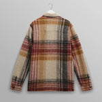 WAX LONDON Nolan Overshirt in Natural and Multicolour