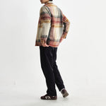 WAX LONDON Nolan Overshirt in Natural and Multicolour