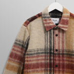 WAX LONDON Nolan Overshirt in Natural and Multicolour