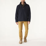 MOUSQUETON Noroit Cotton Canvas Jacket in Marine