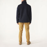 MOUSQUETON Noroit Cotton Canvas Jacket in Marine