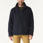MOUSQUETON Noroit Cotton Canvas Jacket in Marine