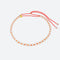 LA MOME BIJOU Sunset Pearl Necklace in Orange