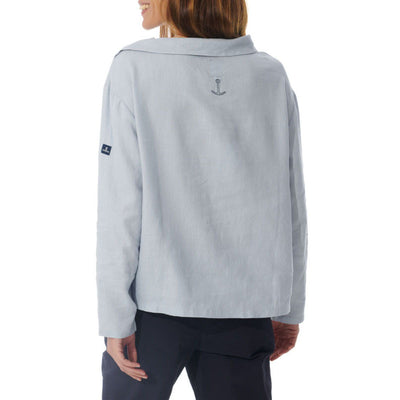 MOUSQUETON Odet Asymmetrical Top in Grey