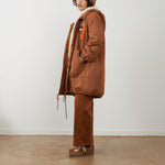 ORFEO Billy Oversized Parka in Camel