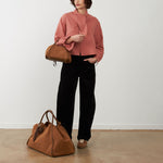 ORFEO Arnold Tie Neck Shirt in Blush