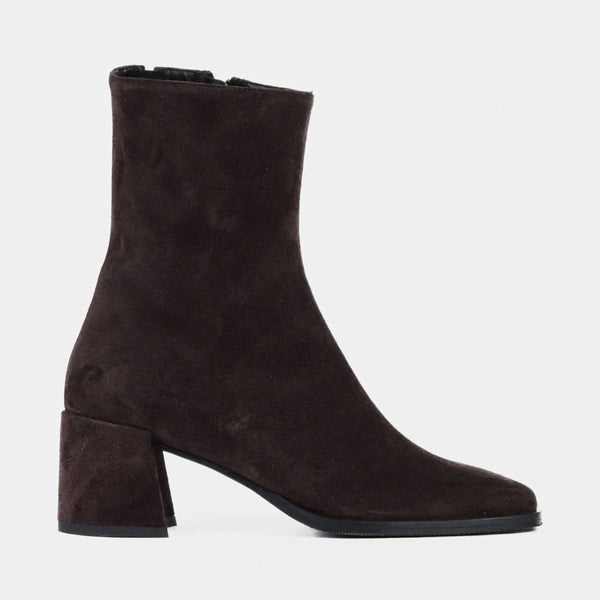 BUKELA Palma Boot in Dark Brown Suede