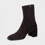 BUKELA Palma Boot in Dark Brown Suede