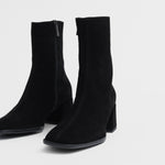 BUKELA Palma Boot in Black Suede