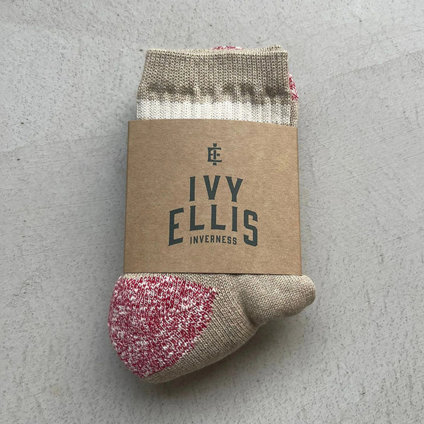 IVY ELLIS Womens Pantheon Socks in Sandberg