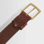WAX LONDON Paton Belt in Brown