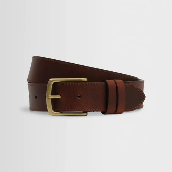WAX LONDON Paton Belt in Brown