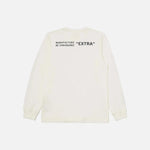 UNIVERSAL WORKS Paraboot x Universal Works Single Jersey Long Sleeve Tee in Ecru