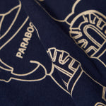 UNIVERSAL WORKS Paraboot x Universal Works Single Jersey Short Sleeve Tee in Navy