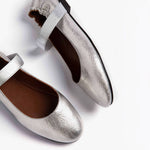 PENELOPE CHILVERS Rock & Roll Leather Shoes in Silver