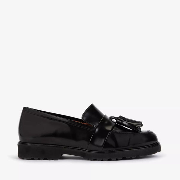 PENELOPE CHILVERS Irvine Tassel Loafer in Black