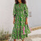 PINK CITY PRINTS Izzy Dress in Amazonia Jungle