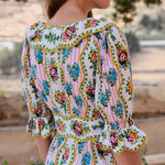PINK CITY PRINTS Ava Cotton Dress in Vintage Bouquet