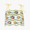 PINK CITY PRINTS Sicily Linen Top in Vintage Bouquet