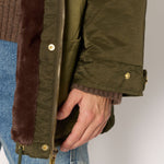BERENICE Parka Coat in Khaki