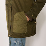 BERENICE Parka Coat in Khaki