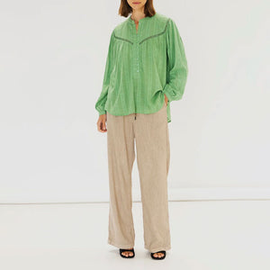 Polly Trousers in Moss