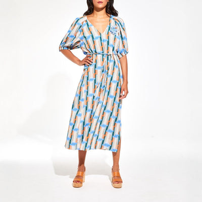 MAPOESIE Alba Echo Dress in Blue