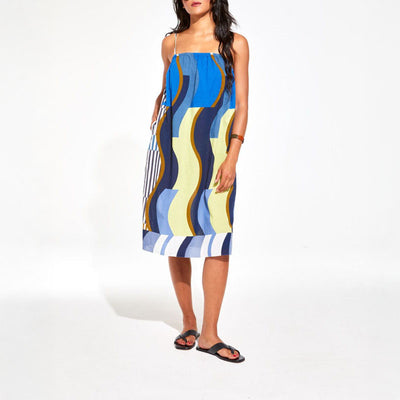 MAPOESIE Joy Nazare Dress in Blue