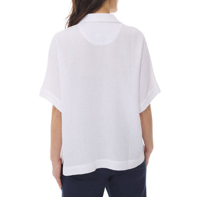MOUSQUETON Rozena Top in White