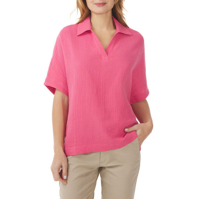 MOUSQUETON Rozena Top in Pink