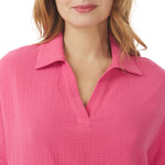 MOUSQUETON Rozena Top in Pink