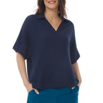 MOUSQUETON Rozena Top in Navy