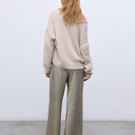 THE NEW SOCIETY Saffron Trousers in Gold
