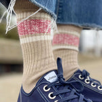 IVY ELLIS Mens Pantheon Socks in Sandberg