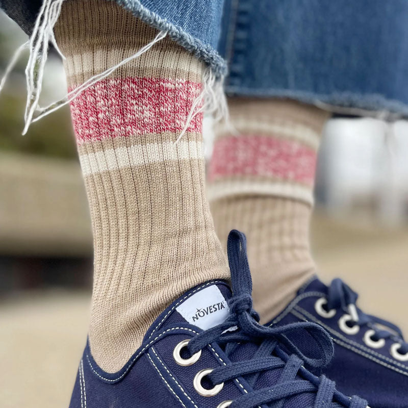 IVY ELLIS Mens Pantheon Socks in Sandberg